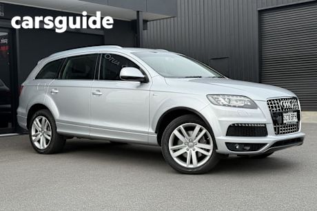 Silver 2011 Audi Q7 Wagon 3.0 TDI Quattro