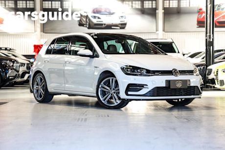 White 2019 Volkswagen Golf Hatchback 110 TSI Highline