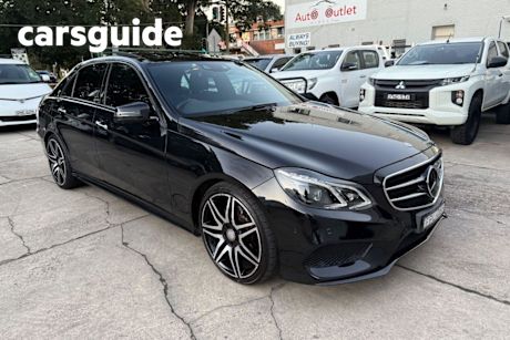 Black 2015 Mercedes-Benz E250 Sedan CDI