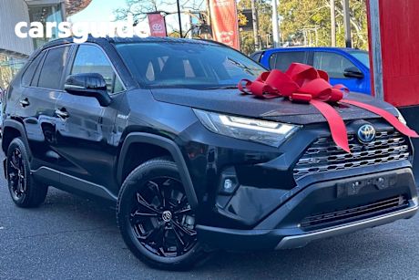 Black 2024 Toyota RAV4 Wagon Cruiser (awd) Hybrid