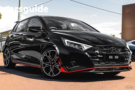 Black 2025 Hyundai I20 Hatchback N