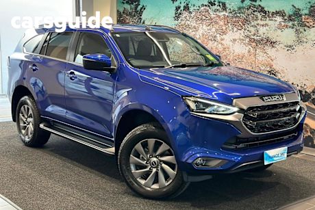 Blue 2024 Isuzu MU-X Wagon LS-U (4X4)