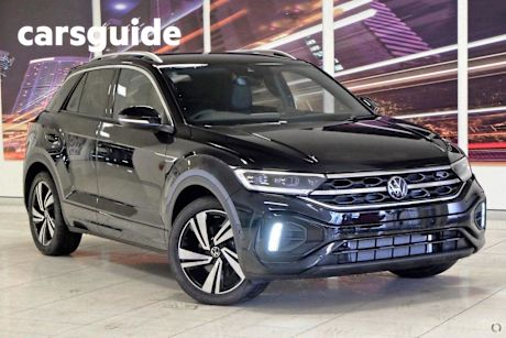 White 2025 Volkswagen T-ROC Wagon 140TSI R-Line