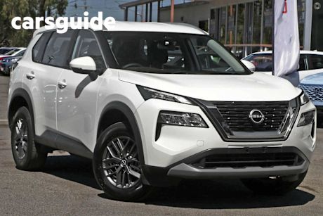 White 2025 Nissan X-Trail Wagon ST (2WD)
