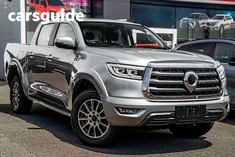 Silver 2024 GWM UTE Dual Cab Utility Cannon (4X4)