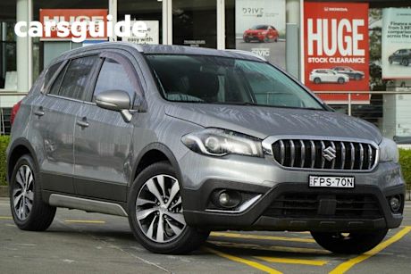 Grey 2018 Suzuki S-Cross Wagon Turbo Prestige
