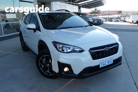 White 2018 Subaru XV Wagon 2.0I