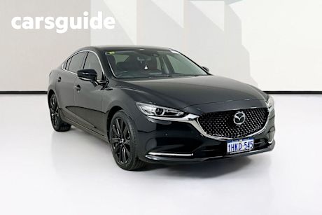 Black 2021 Mazda 6 Sedan GT SP