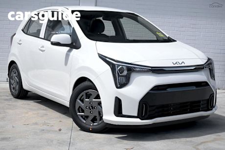 White 2025 Kia Picanto Hatchback Sport (PE2)