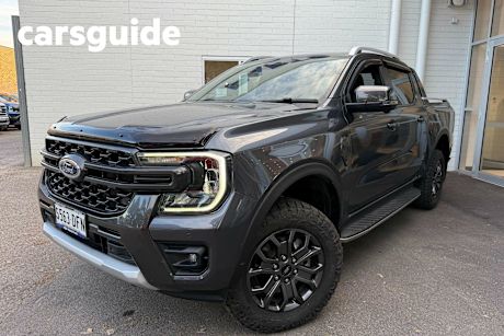 Grey 2022 Ford Ranger Double Cab Pick Up Wildtrak 2.0 (4X4)