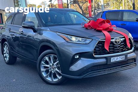 Grey 2024 Toyota Kluger Wagon Grande AWD