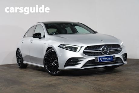 Silver 2021 Mercedes-Benz A35 Sedan 4Matic