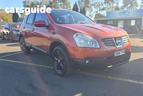 Orange 2008 Nissan Dualis Wagon TI (4X4)
