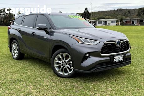 Grey 2023 Toyota Kluger Wagon Grande Hybrid AWD