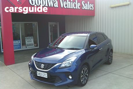 Blue 2020 Suzuki Baleno Hatchback GLX