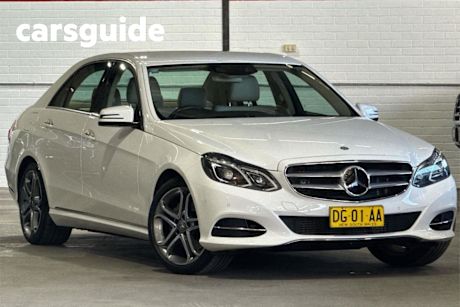 White 2015 Mercedes-Benz E250 Sedan CDI