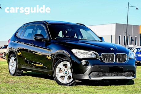 Black 2010 BMW X1 Wagon Sdrive 18I