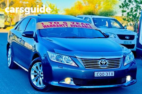 Grey 2013 Toyota Aurion Sedan Presara