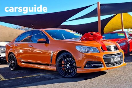 Orange 2014 Holden Commodore Sedan SS-V Redline
