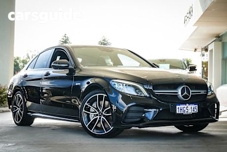 Black 2018 Mercedes-Benz C43 Sedan