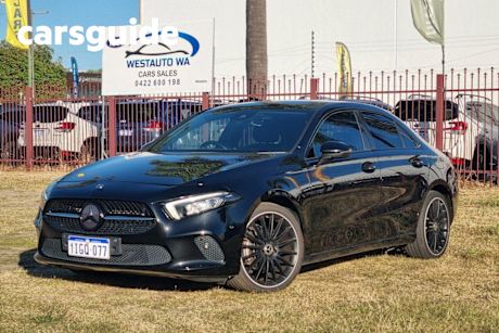 Black 2020 Mercedes-Benz A-CLASS Sedan A 200 V177
