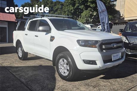 White 2018 Ford Ranger Dual Cab Utility XLS 3.2 (4X4)