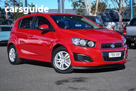 Red 2014 Holden Barina Hatchback CD