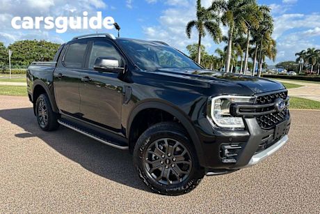 Black 2024 Ford Ranger Double Cab Pick Up Wildtrak 2.0 (4X4)