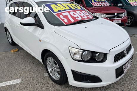 White 2014 Holden Barina Hatchback CD