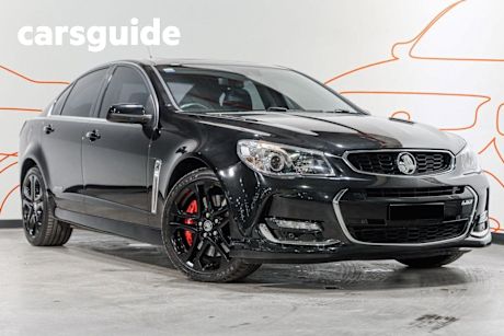 Black 2016 Holden Commodore Sedan SS-V Redline Reserve Edition