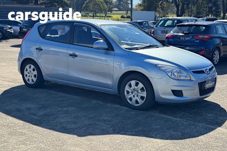 Turquoise 2011 Hyundai I30 Hatchback SX