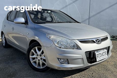 Silver 2008 Hyundai I30 Hatchback SLX 1.6 Crdi