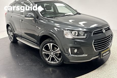 Grey 2016 Holden Captiva Wagon 7 LTZ (awd)