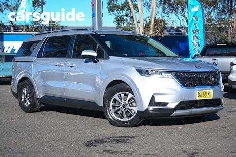 Silver 2021 Kia Carnival Wagon S
