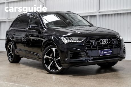 Black 2020 Audi Q7 Wagon 50 TDI Quattro (hybrid)