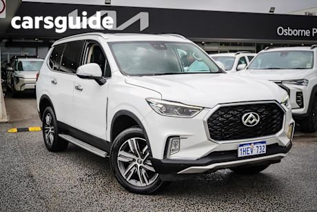 White 2020 LDV D90 Wagon Executive (4WD) D20