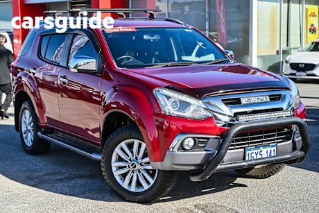 Red 2018 Isuzu MU-X Wagon LS-T (4X4)