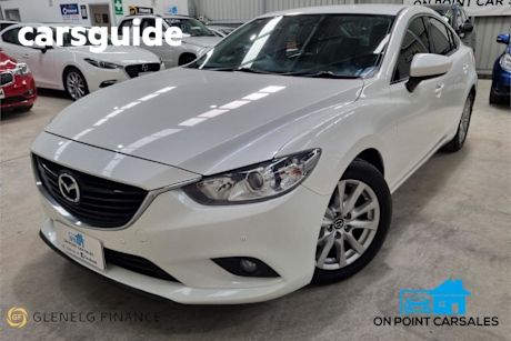White 2013 Mazda 6 Sedan Touring