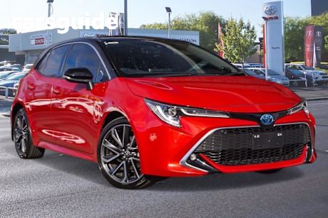 Black 2020 Toyota Corolla Hatchback ZR (hybrid)