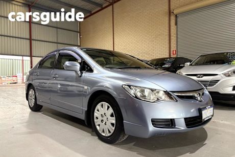 Blue 2007 Honda Civic Sedan VTi 40