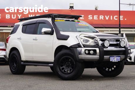 White 2018 Isuzu MU-X Wagon LS-T (4X4)