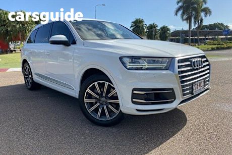 White 2015 Audi Q7 Wagon 3.0 TDI Quattro