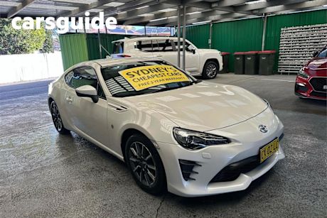 White 2017 Toyota 86 Coupe GT