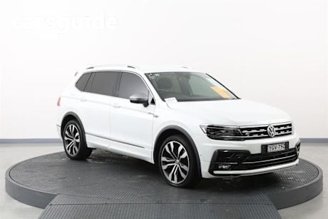 White 2018 Volkswagen Tiguan Wagon Allspace 140 TDI Highline