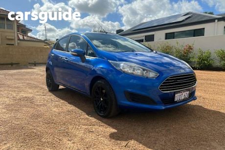 Blue 2015 Ford Fiesta Hatchback Ambiente