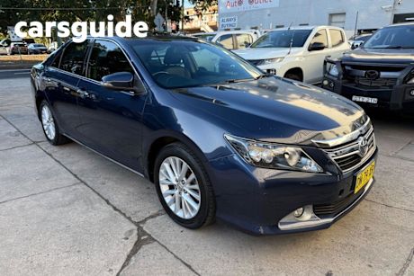 Blue 2015 Toyota Aurion Sedan Presara