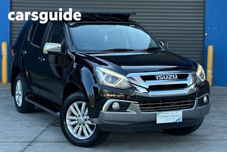 Black 2019 Isuzu MU-X Wagon LS-T (4x4) UC MY19