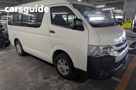 White 2019 Toyota Hiace Commercial 4WD 10 Seater WIdebody 4WD