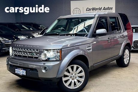 Grey 2011 Land Rover Discovery 4 Wagon