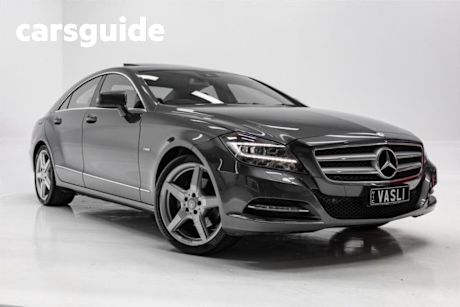 Grey 2012 Mercedes-Benz CLS350 Coupe BE